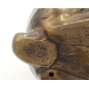 Pareja de figuras antiguas de bronce FIG77 conejos vista 8