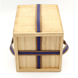 Incensario antiguo japonés de bronce INC29 Sanjisaku vista 8