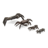 Japanese bronze tenpai 173 pack 4 crabs