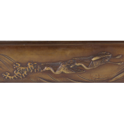 Incensario-doban antiguo japonés INC30 vista 2