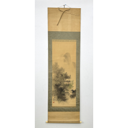 Kakemono old Japanese painting 108 landscape