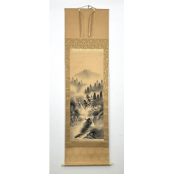 Kakemono old Japanese painting 125 landscape