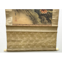 Kakemono old Japanese painting 126 tiger view 3