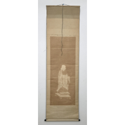 Kakemono old Japanese painting 137 female figure view 3