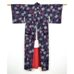 Japanese vintage kimono-yukata 55