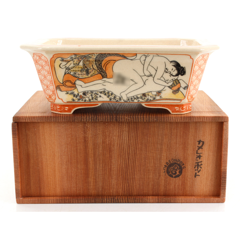 Bonsai pot, Kamereon, Nuria Rodríguez, Tony Amago, Pasión por la cerámica, Shunga, Okumura Masanobu