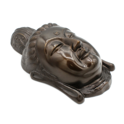 Cast iron Buddhist mask MC6 Kannon Bodhisattva