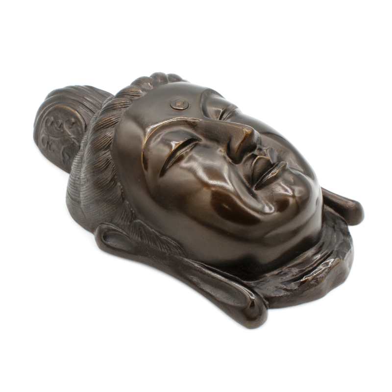 Cast iron Buddhist mask MC6 Kannon Bodhisattva