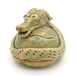Antique Japanese incense burner INC31 Katsuo Reihiko view 2