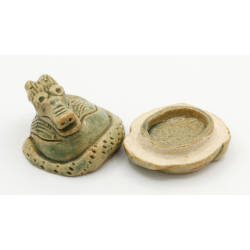 Incensario antiguo japonés FIG84 Katsuo Reihiko vista 4