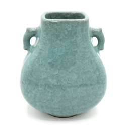 Jarrón antiguo japonés estilo celadon JAR19 vista 2