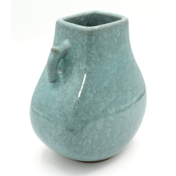Jarrón antiguo japonés estilo celadon JAR19 vista 3