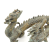 Pareja de figuras japonesas de hierro FIG85 dragones | Laos Garden