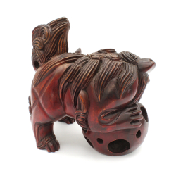 Pair of Japanese Foo lions figures -Komainu- FIG86 view 6