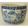Hibachi antique Japanese vase A001