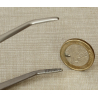 Tilted stainless tweezers Kaneshin KN61  210 mm View 2