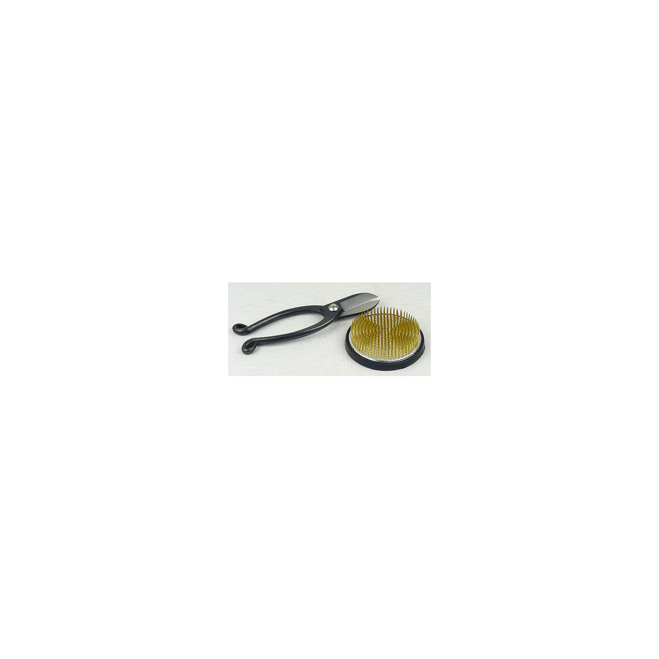 Shears and kenzan ikebana set 11802