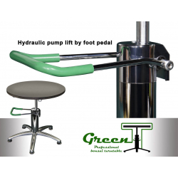 Green-T Plus hydraulic turntable working table View 3