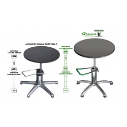 Green-T hydraulic turntable working table View 2