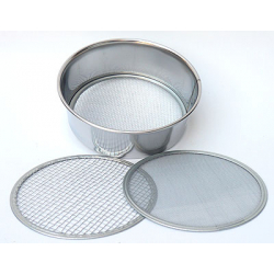 Stainless sieve 3 nets S 21 cm