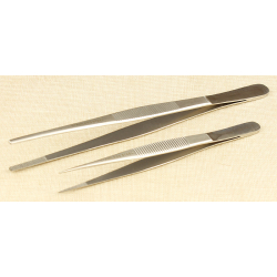 EU fine tip tweezers 2 pcs set