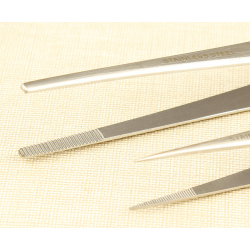 EU fine tip tweezers 2 pcs set View 2