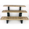 Japanese outdoor shohin removable shelf V View 2