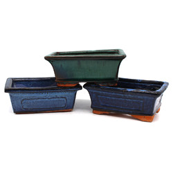 Bonsai pot CHT006 SET CHINESE USED POT