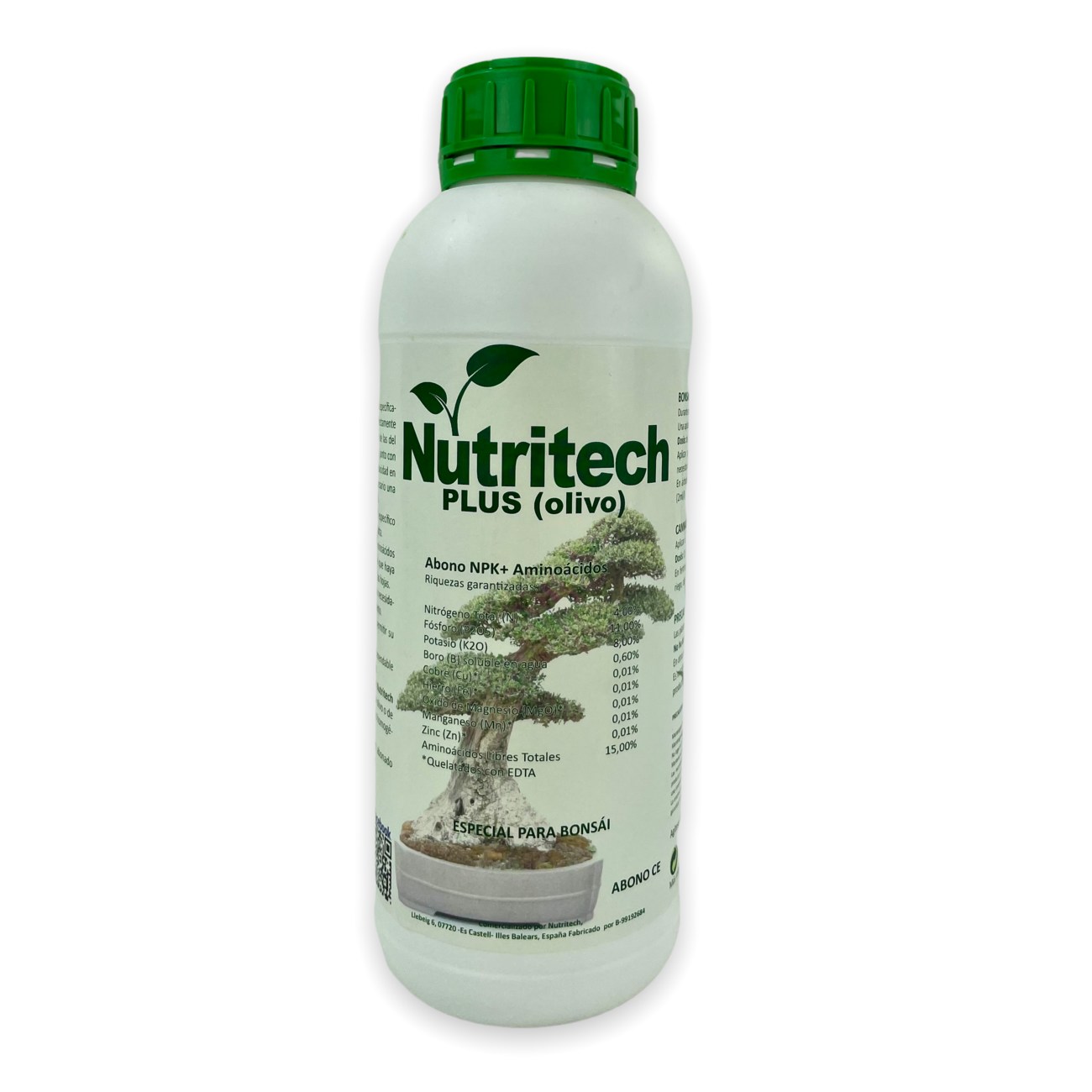 Abono específico para olivos Nutritech Plus 1 l Abono específico para olivos Nutritech Plus 1 l