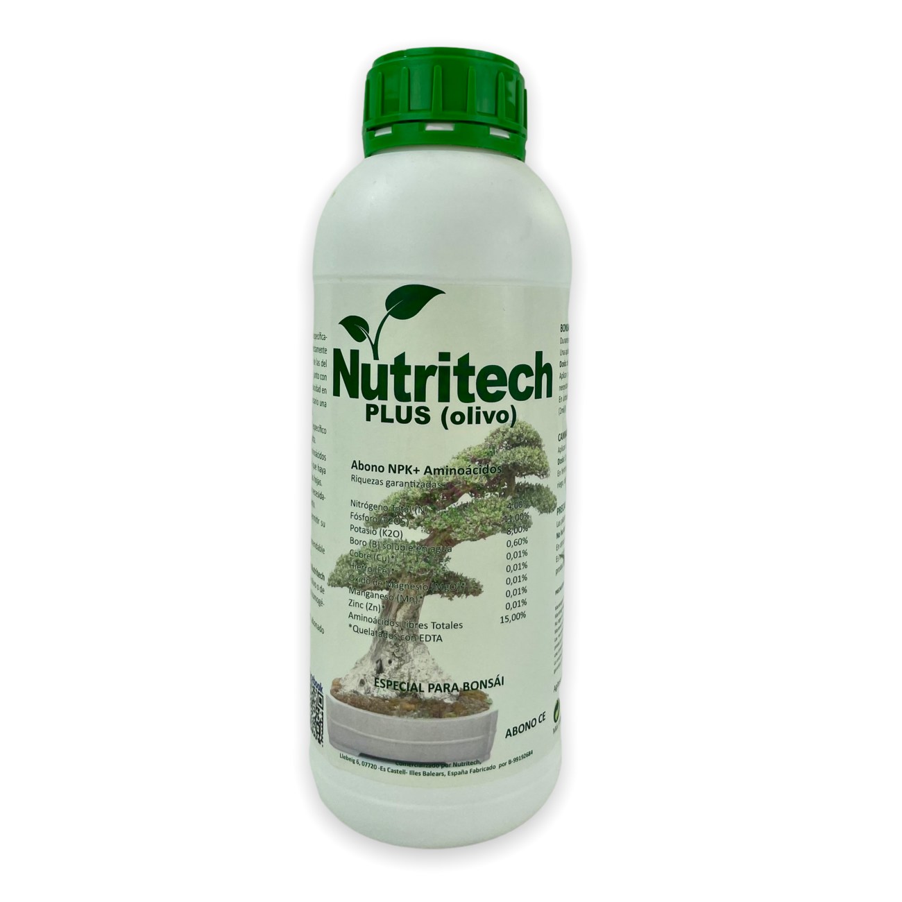 Specific fertlizer for olives Nutritech Plus 1 l