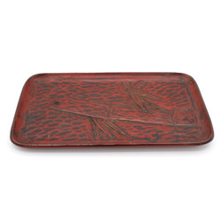 Japanese lacquered tray BAN2