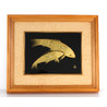 Japanese koi carp old painting