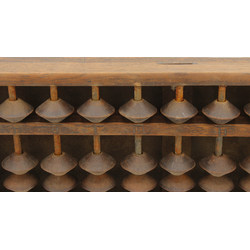 Japanese antique abacus AB1 view 2