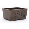 maceta bonsái MN484 rectangular sin esmaltar vista lateral 2