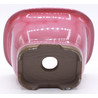 bonsai pot YOKN028 Yokkaichi pink back view