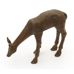 Japanese copper-bronze tenpai 88 deer