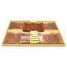 Set 5 copper Japanese food trays JC12