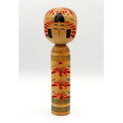 Old kokeshi Japanese doll 19