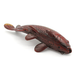 Japanese boxed figures FIG06 koi carps view 7