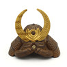Old Japanese figure C4 samurai helmet