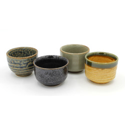 Set of 4 sake cups VS2