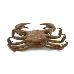 Japanese copper-bronze tenpai 96 crab view 4