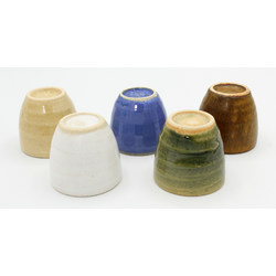 Set of 5 vintage sake cups VS4 view 4