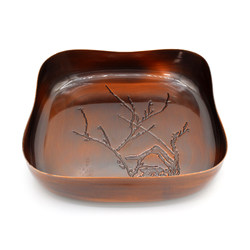 Japanese copper tray-bowl BAN8