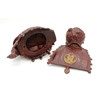 Antique Japanese censer INC10 treasure ship view 4