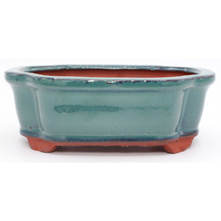 Bonsai pot GAS061-9V frontal view