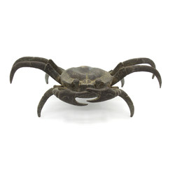 Japanese antique bronze tenpai 99 crab