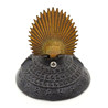 Old Japanese figure C6 samurai helmet