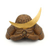 Old Japanese figure C8 samurai helmet