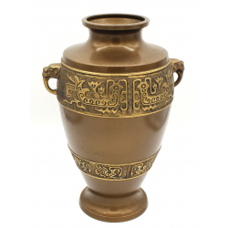 Japanese vintage bronze vase JAR12